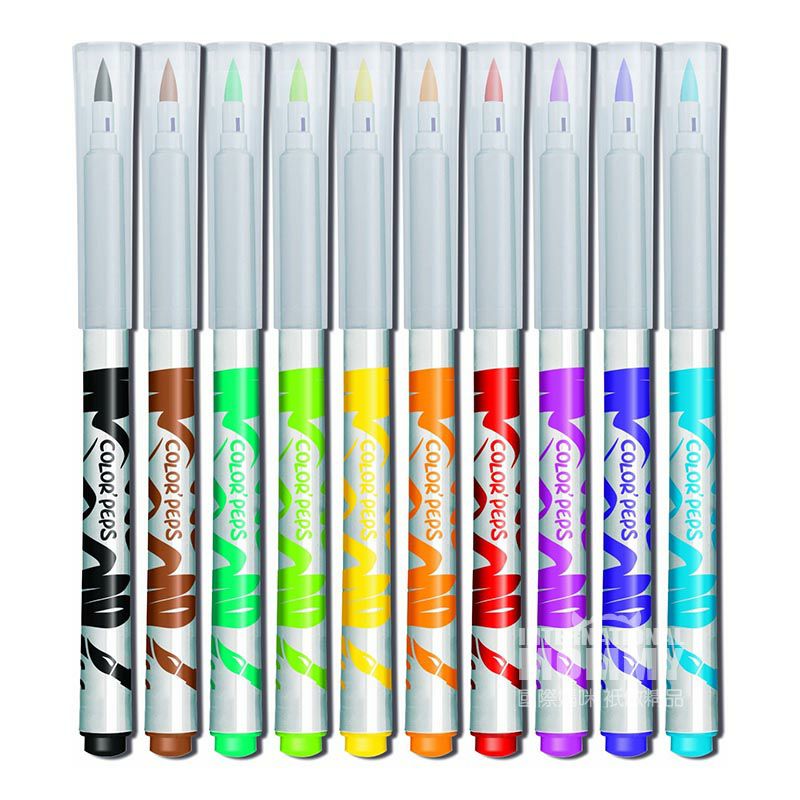 Maped 프랑스빨소프트브러쉬컬러브러쉬 10 팩해외판