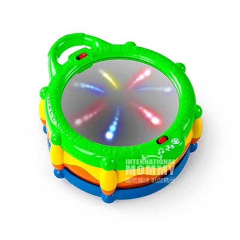 BRIGHT STARTS 미국에서밝은아기가웃으면서드럼퍼즐조기교육계몽장난감해외버전을이겼습니다.