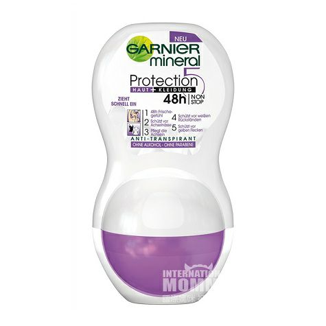 GARNIER 프랑스여자발한억제제방취제신선한향기롤러볼해외버전