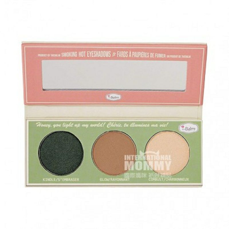 Thebalm. 미국 TheBalm 3 색건습투웨이팔레트해외버전