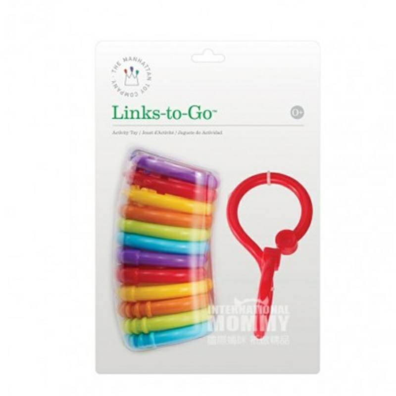 MANHATTAN TOY 아메리칸베이비컬러이빨링 12 팩해외버전