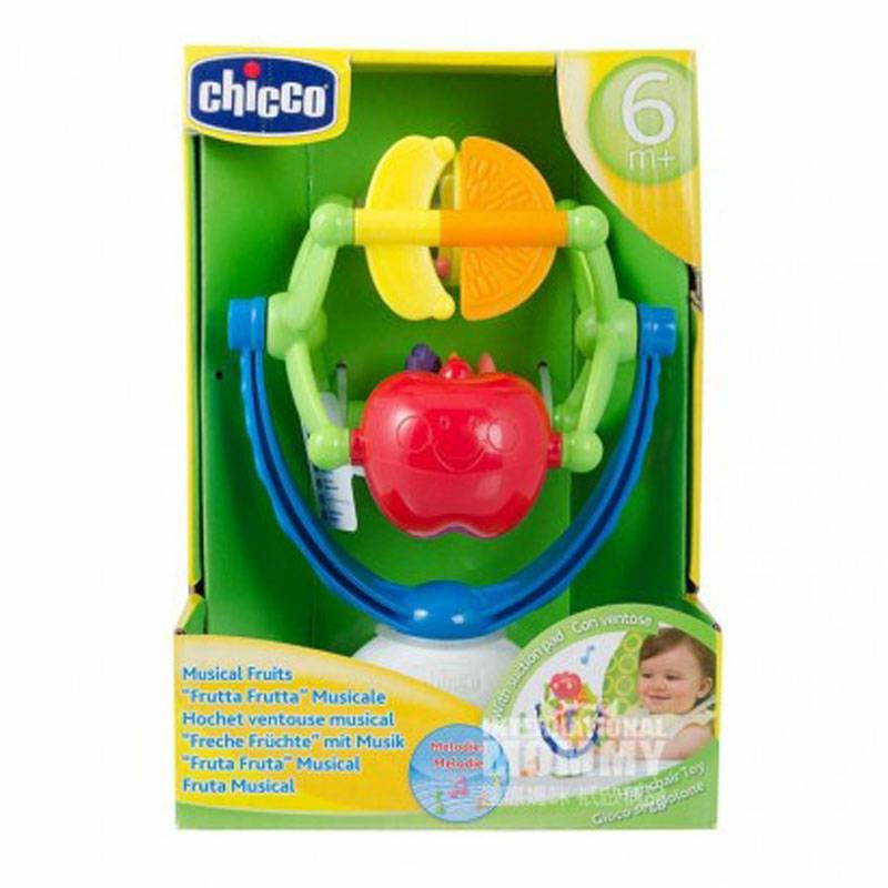 Chicco 이탈리아노리개장난감회전음악과일나무딸랑이해외버전