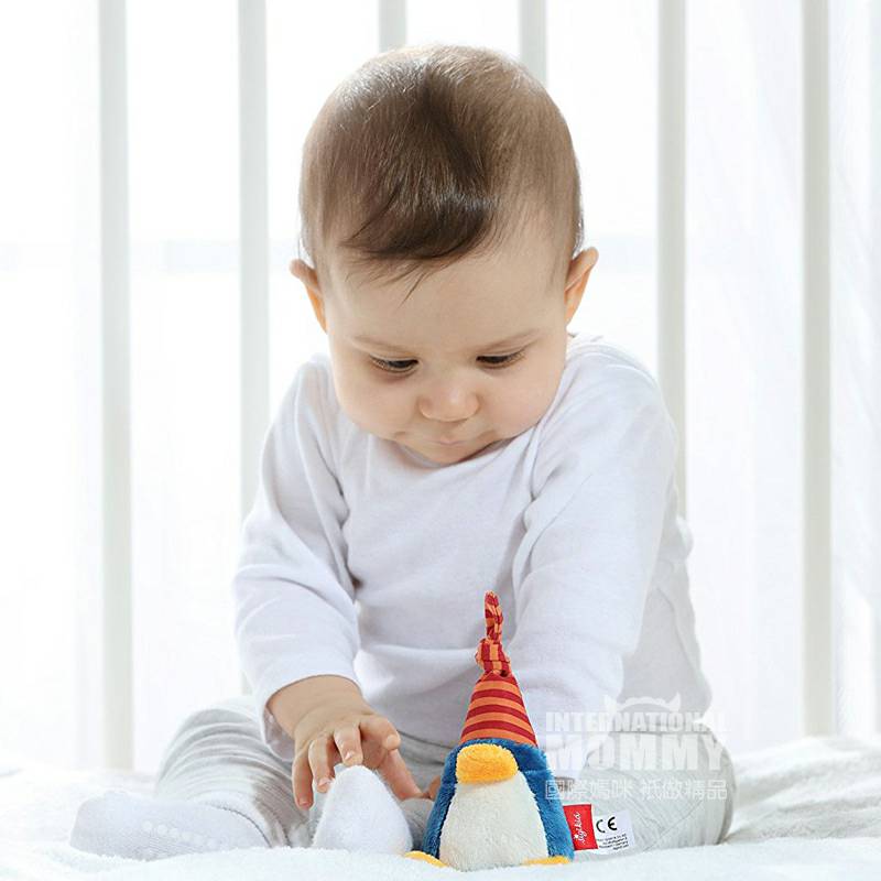 Sigikid 독일작은펭귄은진정인형해외버전을딸랑이