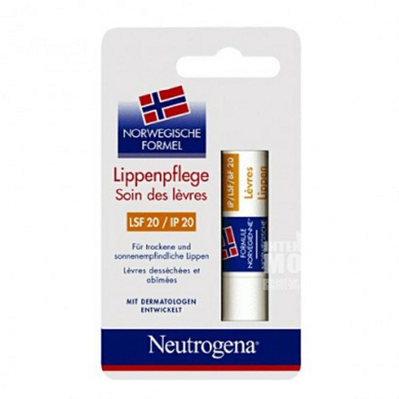 Neutrogena 미국노르웨이시리즈워터프루프립케어 SPF 20 해외버전