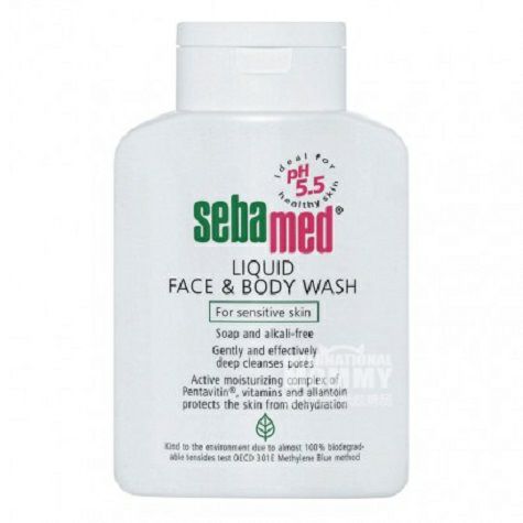 Sebamed 독일민감성피부클렌징워시 500 ml 해외버전