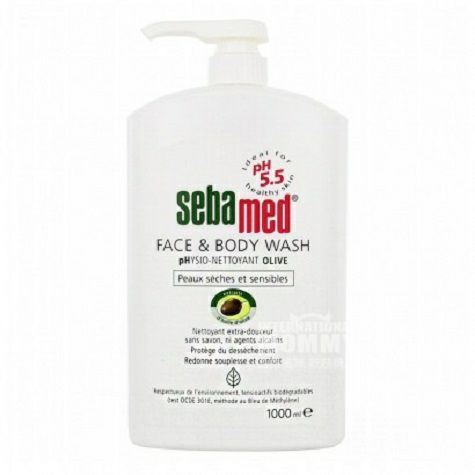 Sebamed 독일올리브모이스처클렌징워시 1000 ml 해외버전