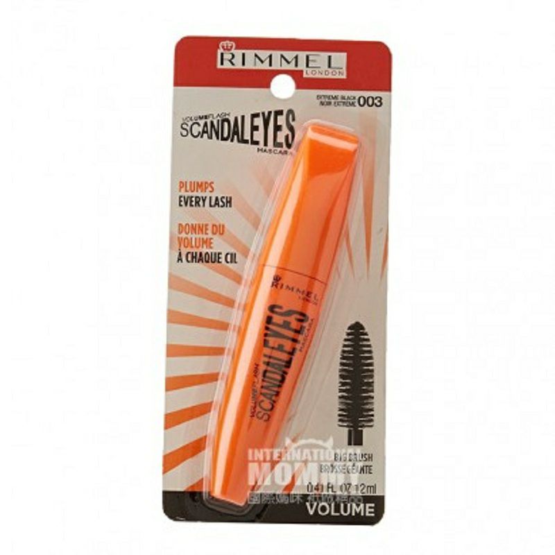 RIMMEL 영국대형브러시헤드두꺼운마스카라해외버전