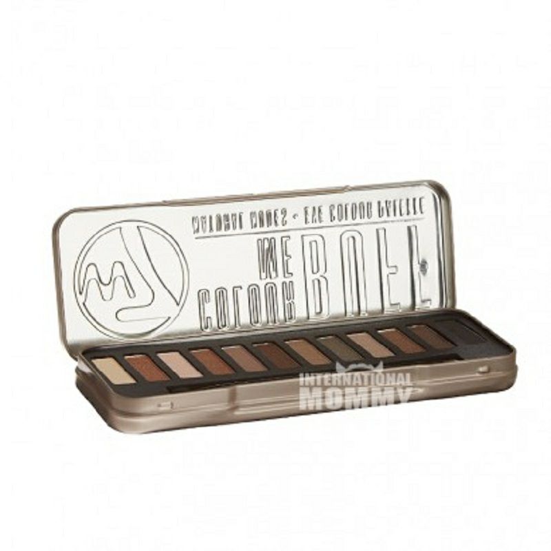 W7 영국 W7 Twelve Nude Eyeshadow Palette Overseas Edition