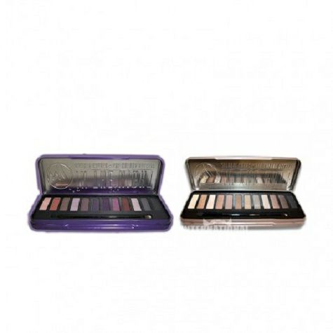 W7 영국 W7 12 색아이섀도우팔레트퍼플 + 누드컬러 2 팩해...