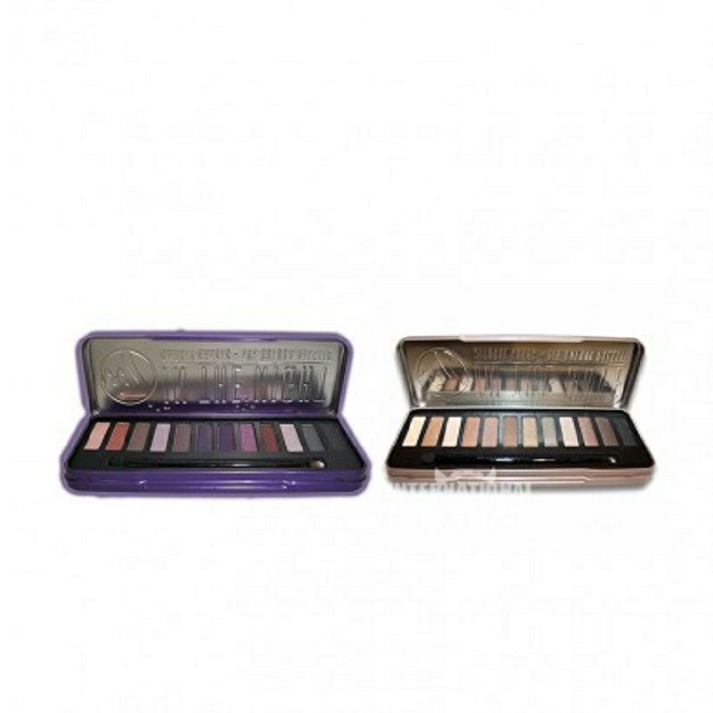 W7 영국 W7 12 색아이섀도우팔레트퍼플 + 누드컬러 2 팩해외버전