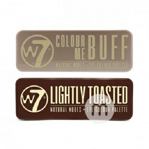 W7 영국 W7 열두컬러아이섀도우팔레트누드 2 팩해외버전