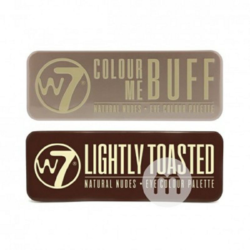 W7 영국 W7 열두컬러아이섀도우팔레트누드 2 팩해외버전