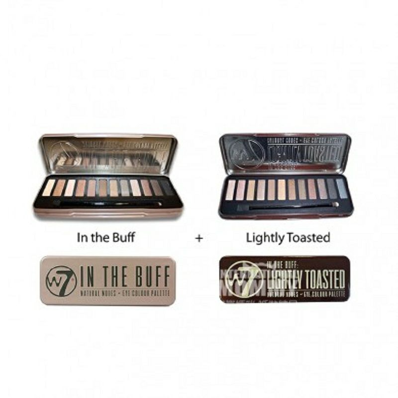 W7 영국 W7 열두컬러아이섀도우팔레트누드 2 팩해외버전