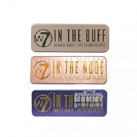 W7 영국 W7 열두누드아이섀도우팔레트세상자해외판