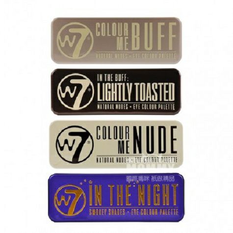 W7 영국 W7 12 색아이섀도우팔레트 4 박스해외판