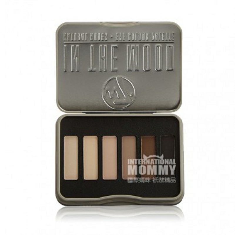 W7 영국 W7 6 색매트누드아이섀도우팔레트해외판