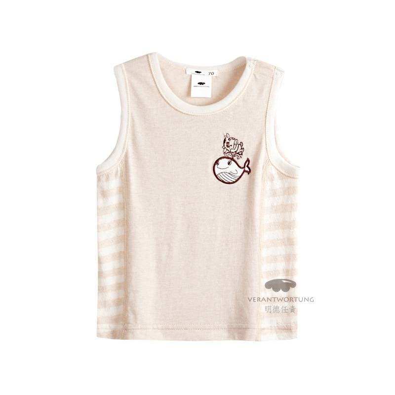 Verantwortung 남녀아기유기농컬러면화여름얇은섹션통기성조끼반바지