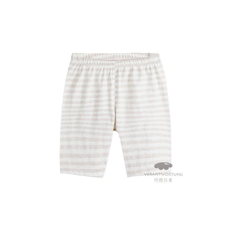 Verantwortung 남녀아기유기농컬러면화여름얇은섹션정장클래식라이트커피스트라이프조끼반바지