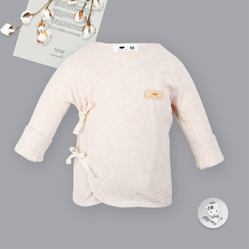 Verantwortung 남녀아기유기농컬러사계절얇은섹션신생아실자카드탑