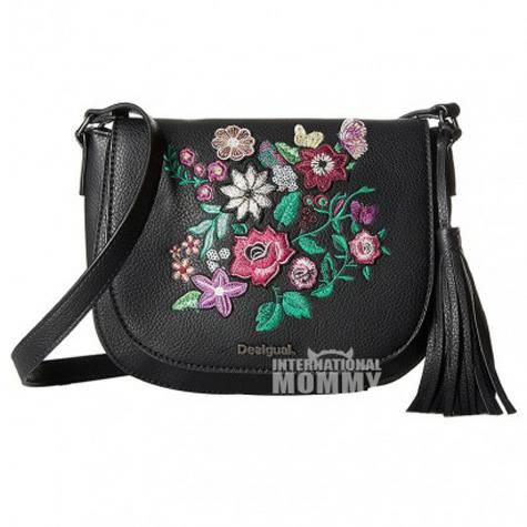 Desigual 스페인 Desigual 유럽패션플라워프린트자수패...