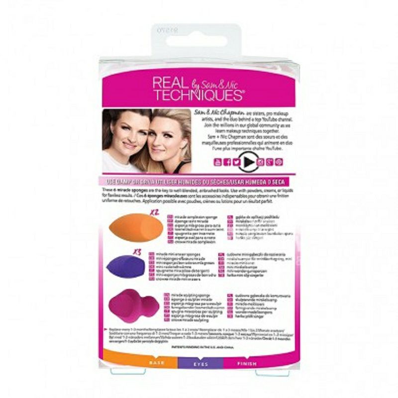 REAL TECHNIQUES 영국 REAL TECHNIQUES 미라클회춘뷰티에그세트해외버전