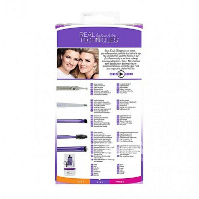 REAL TECHNIQUES 영국눈썹솔세트해외버전
