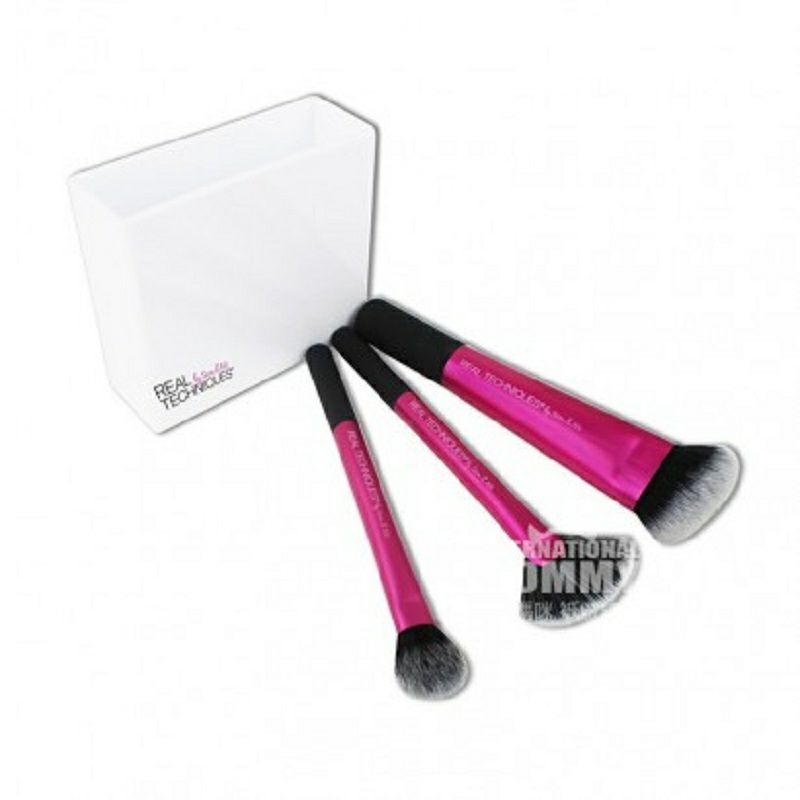 REAL TECHNIQUES 영국 REAL TECHNIQUES 리페어메이크업브러쉬세트 3 팩해외판