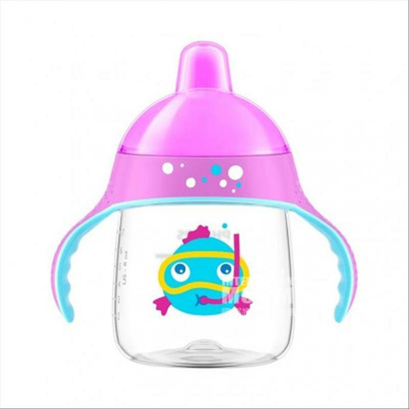 PHILIPS AVENT 영국만화오리주둥이술배움컵 260 ml 해외버전