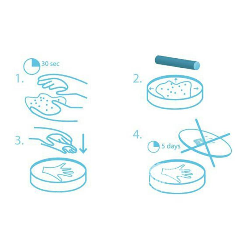 Baby art 독일신생아손발인주기념품해외판