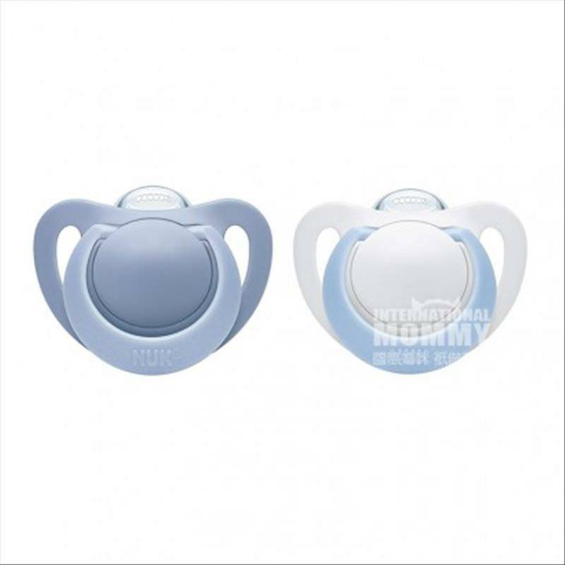 NUK 독일 NUK 천재시리즈실리콘젖꼭지 6-18 개월두팩해외버전