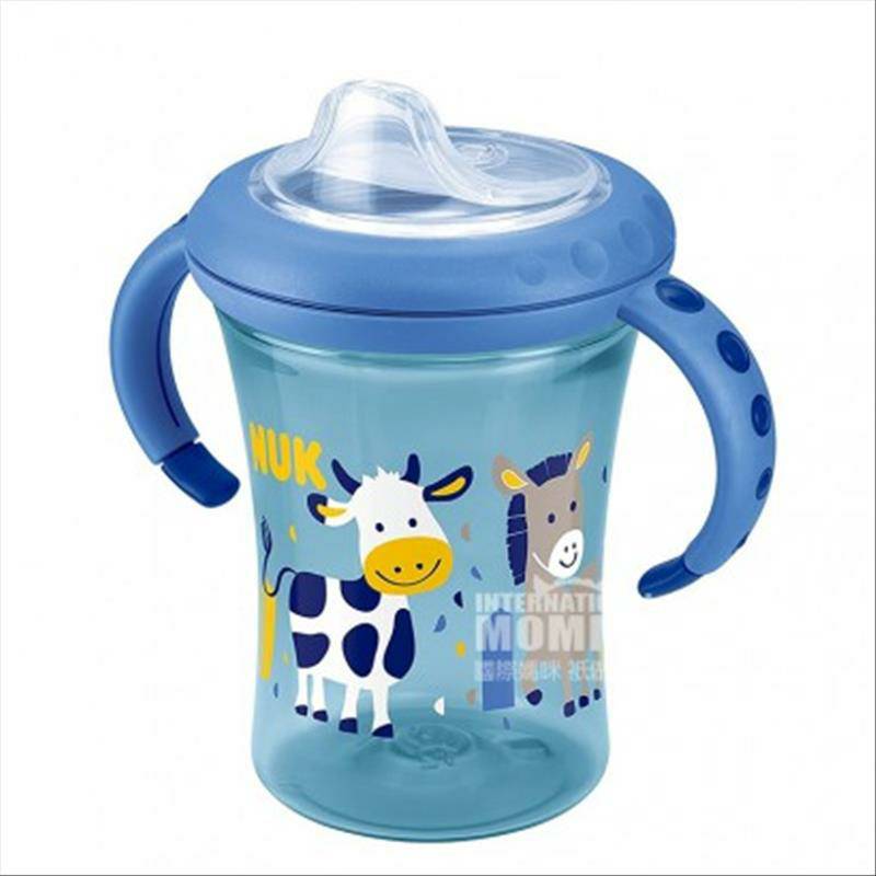 NUK 독일 NUK 실리콘부드러운입누수방지마시는컵 230ml 6 개월이상해외버전