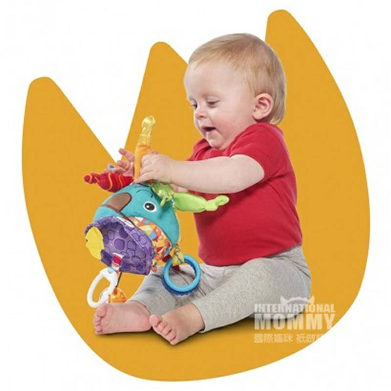 Lamanze 미국작은문어딸랑이선반해외판으로걸려있다.