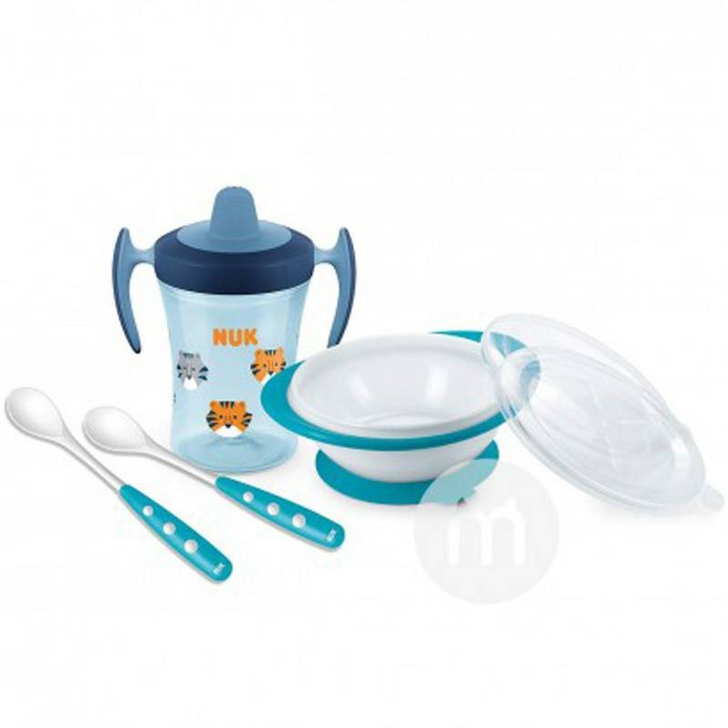 NUK 독일 NUK 학습컵논스립식기세트해외판