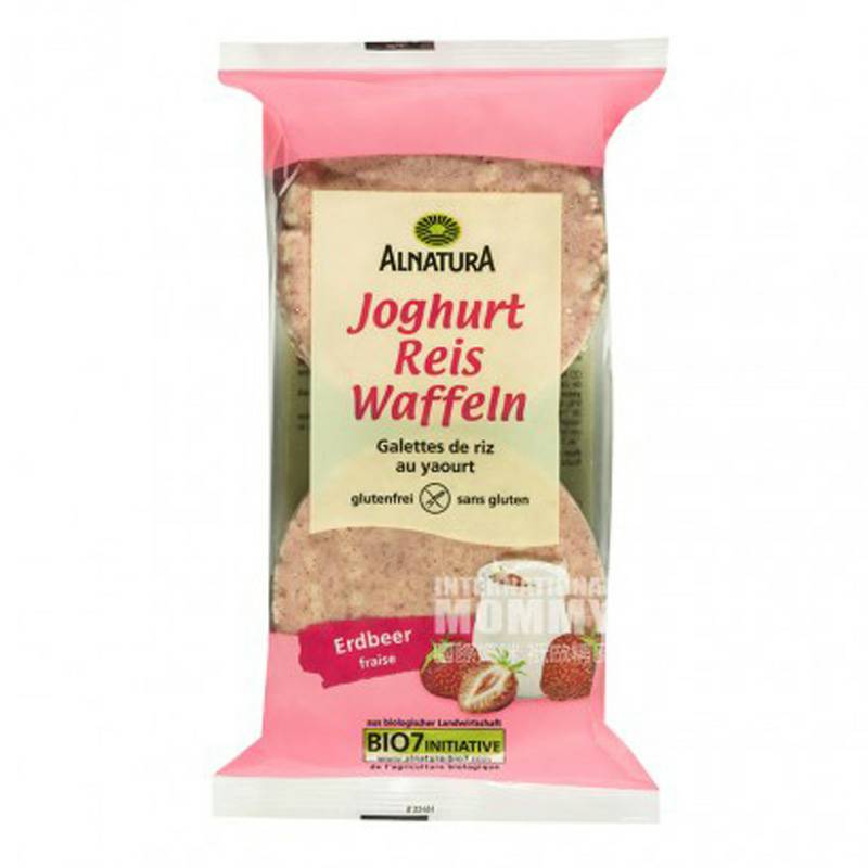 ALNATURA 독일 ALNATURA 유기농딸기요구르트쌀케이크해외버전