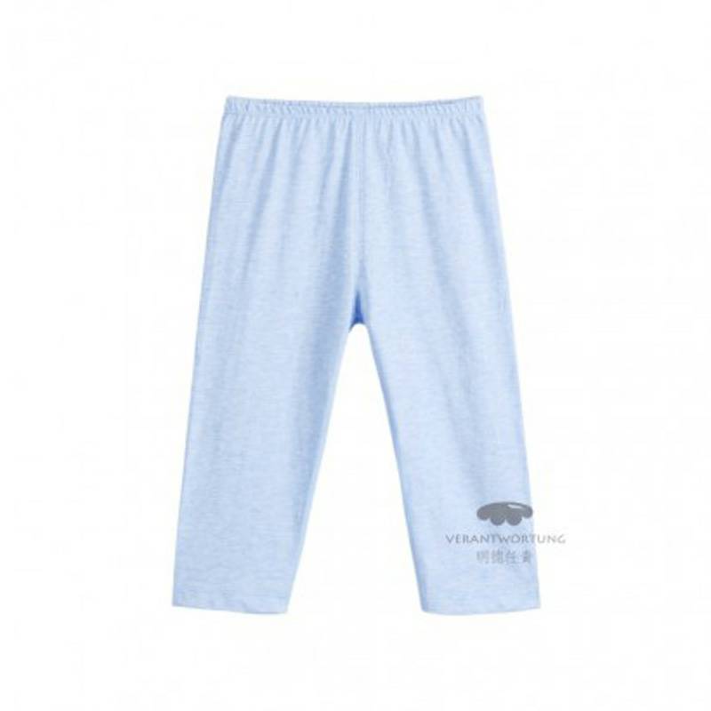 Verantwortung 남녀아기유기농컬러봄과가을잠옷세트클래식스트라이프긴팔바지