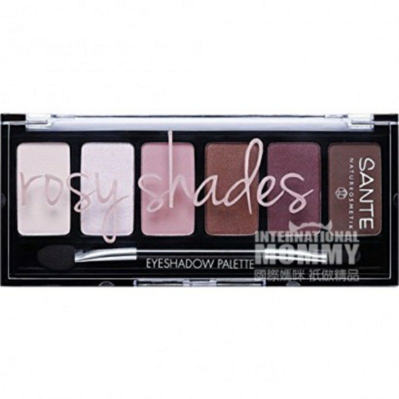 SANTE 독일유기농아이섀도우팔레트 6 컬러해외버전