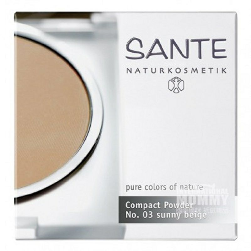 SANTE 독일천연천연미네랄압축프레스분말임산부해외버전사용가능