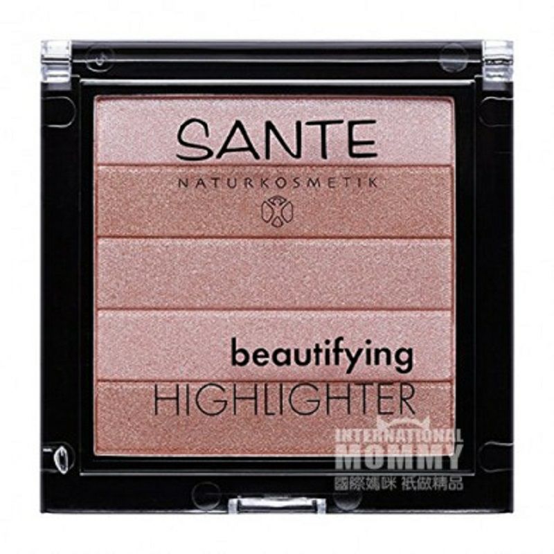 SANTE 독일천연유기농아이섀도우팔레트 5 색상해외판