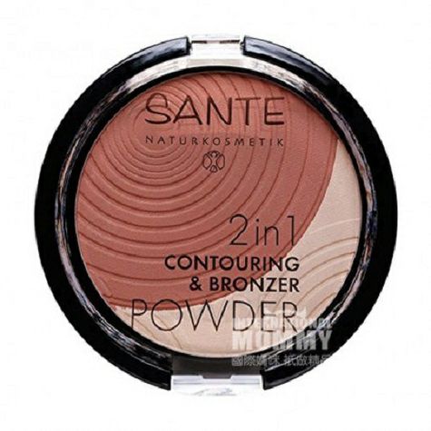 SANTE 독일천연유기농 2 색하이라이트쉐이딩파우더는임산부가해외...