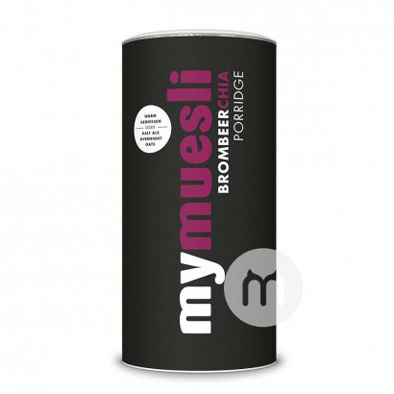 Mymuesli 독일마이무레스리유기흑베리영양오트밀 400 g 해외버전