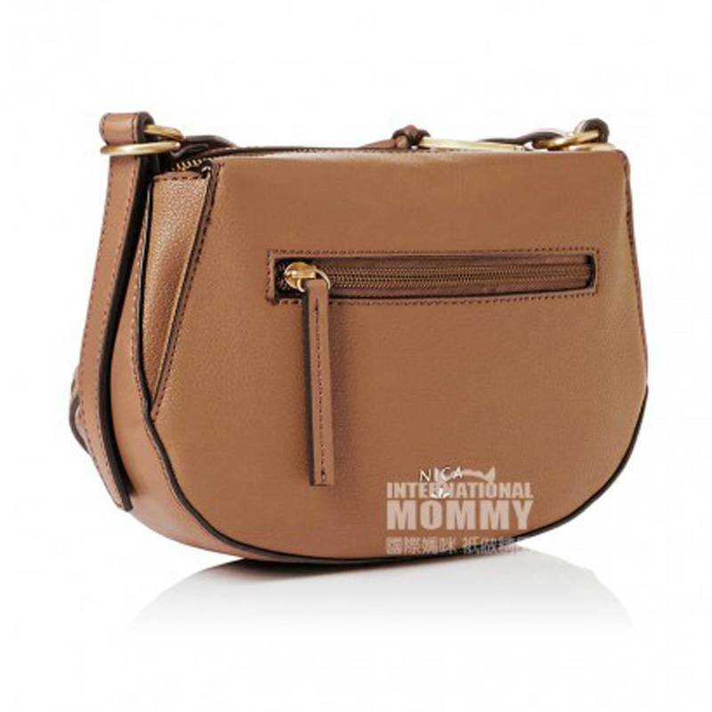 NICA 영국 NICA 레이디스지퍼대각선가방브라운해외판