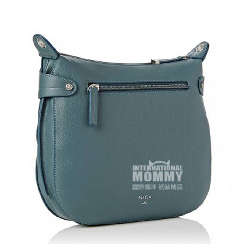 NICA 영국 NICA 레이디스지퍼대각선가방블루해외버전