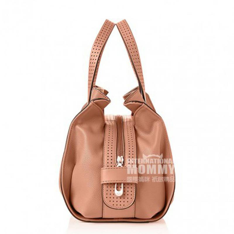 NICA 영국 NICA 레이디지퍼핸드백숄더백다크핑크해외버전