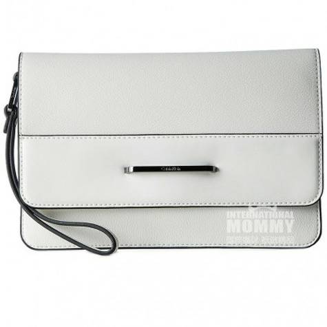 Calvin Klein 미국여성순색지퍼클러치해외버전.
