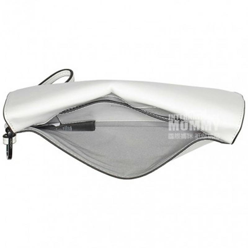 Calvin Klein 미국여성순색지퍼클러치해외버전.