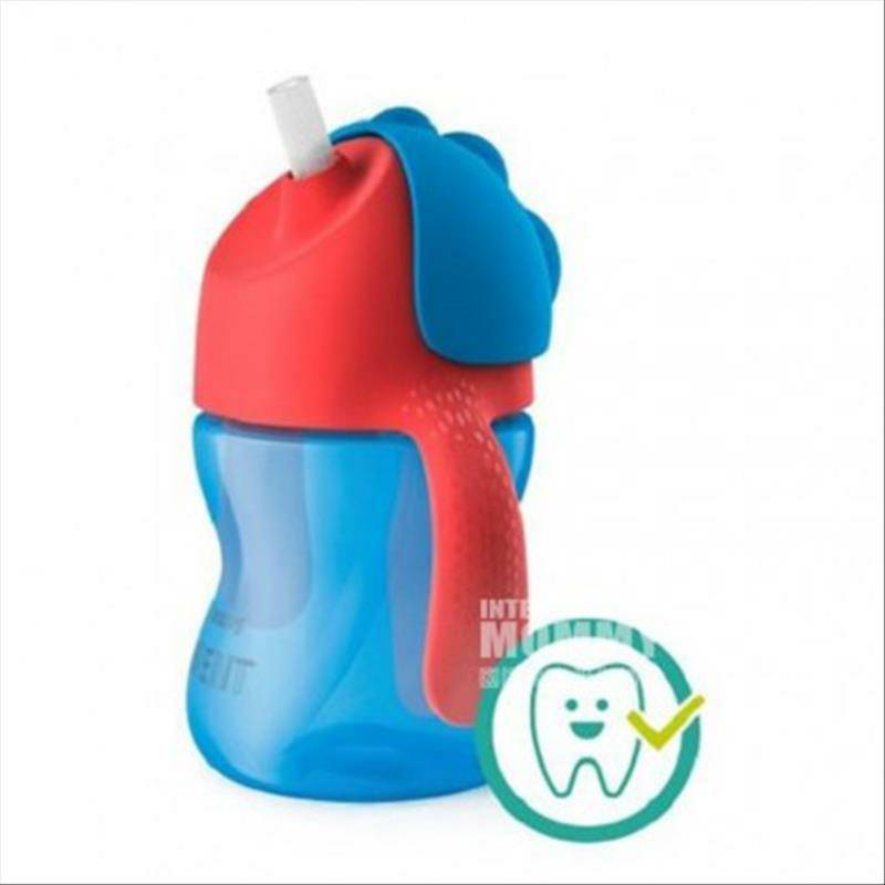 PHILIPS AVENT 영국어린이빨대와손잡이학음잔 9 개월이상해외버전