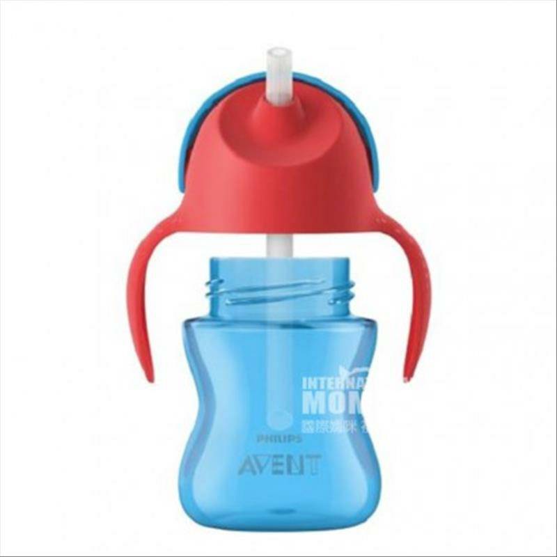 PHILIPS AVENT 영국어린이빨대와손잡이학음잔 9 개월이상해외버전