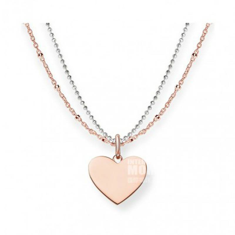 THOMAS SABO 독일 THOMAS SABO 글램&솔목걸이로즈골드해외버전