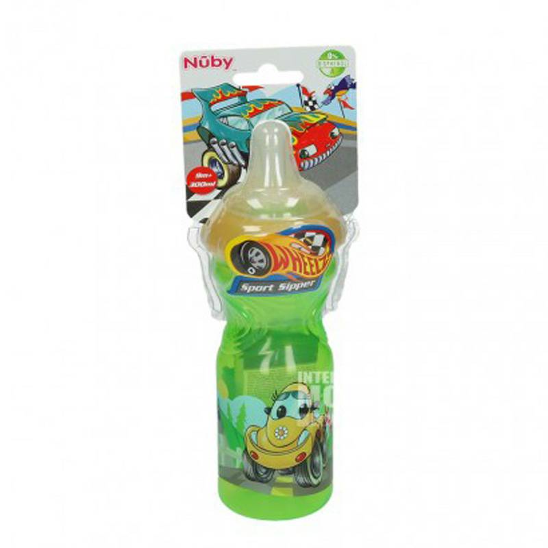 Nuby 미국어린이귀여운캐릭터빨대컵 300 ml 9 개월이상해외버전