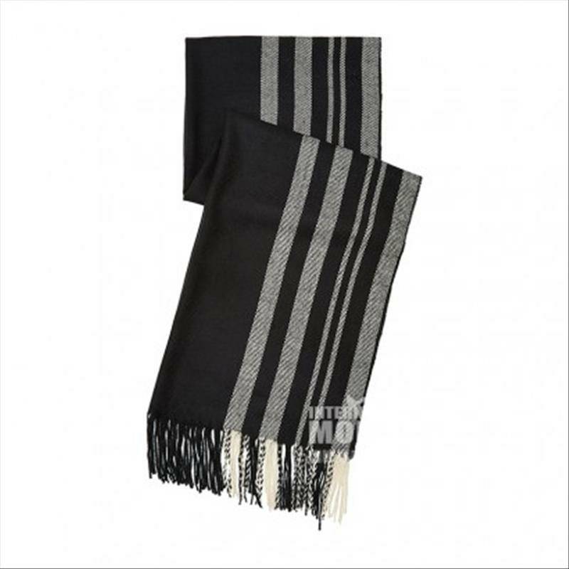 PIECES 영국클래식스트라이프수술머플러해외버전